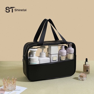 Brand New Portable Travel Accessory <b>Storage</b> <b>Bag</b> Waterproof Organizer For Gentlemen And Ladies In Classic Black Finish - Product Image 4