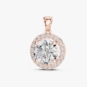 Pendentif en diamant de laboratoire certifié le plus demandé pour les accessoires de fête nuptiale ou de mariage, disponible à bon prix - Product Image 4