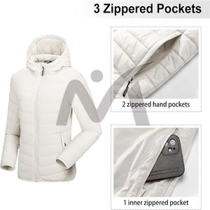 Manteau d'hiver luxueux pour femmes-Parka longue imperméable, coupe-vent et isolée avec capuche en fausse fourrure, parfaite pour le temps froid - Product Image 4