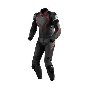 Combinaisons de moto avec logo OEM personnalisé top ventes combinaison de course de moto personnalisée pour hommes combinaison de moto en cuir véritable - Product Image 1