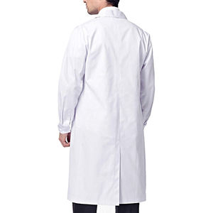 Uniformes d'hôpital personnalisés gommage infirmière manteau de médecin blouse médicale à manches longues uniformes de médecin blouse de laboratoire hydrofuge blanc pour hommes - Product Image 5