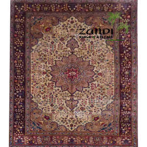 Tapis persan Tabriz unique en son genre, 10'2 x 6'8 - Product Image 1