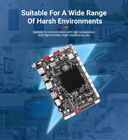 Approvisionnement d'usine RK3399 Six core 1.8GHZ 2G + 32G 4K LVDS EDP WIFI 4G lte Android/Linux OS PCBA carte mère RK3399 carte de développement