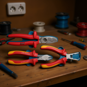 Hazet 1000V Protective <b>Insulation</b> Set of Pliers and <b>Cutters</b> 3 Piece Set - Product Image 3