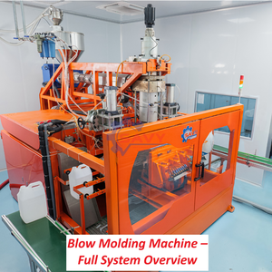 Machine d'extrusion de soufflage de bouteilles automatique de 0 à 10 L, machine de moulage par soufflage de bouteilles en plastique, machine de moulage par soufflage de bouteilles - Product Image 2