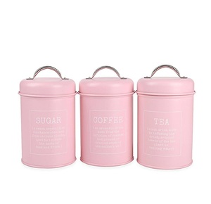 Recipiente de metal arcoíris, contenedor de almacenamiento de metal decorativo con acabado brillante y tapa forrada con junta, herramientas para hierbas y especias - Product Image 2