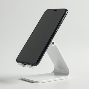 Modern Transparent Portable Acrylic Mobile <b>Display</b> <b>Stand</b> LED Light Eco-Friendly Lightweight Luxury Smartphone Holder <b>for</b> Shops - Product Image 4