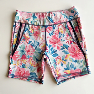 กางเกงขาสั้นสำหรับคนท้องพิมพ์ลายสำหรับผู้หญิงกางเกงขาสั้นสำหรับคนท้องพิมพ์ลายได้เอวสูง - Product Image 1