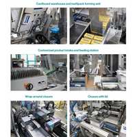 Machine compacte à vitesse moyenne Modèle de couvercle thermofusible DRON fabriqué en Italie pour les emballages de plateau découpés à l'emporte-pièce pour la fermeture de carton Emballage alimentaire/papier