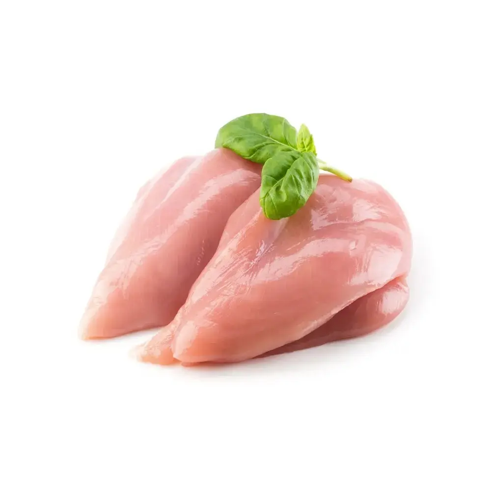 Dondurulmuş tavuk derisiz kemiksiz meme (SBB)/tavuk eti/taze tavuk sınıfı prim