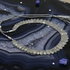 Collier ras du cou facetté Herkimar de qualité AAA avec chaîne pour bijoux de fête, pierre précieuse naturelle - Product Image 4