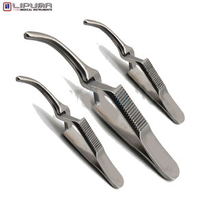 Debakey Abrazaderas Bulldog Atraumáticas para Procedimientos Vasculares Quirúrgicos Instrumentos Médicos Curvos Manual Power Standard-MOL Wholesale - Product Image 2