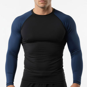 MMA BJJ Rash Guard Long Sleeve Sublimation Printed Design Wholesale Bulk Order - Product Image 4