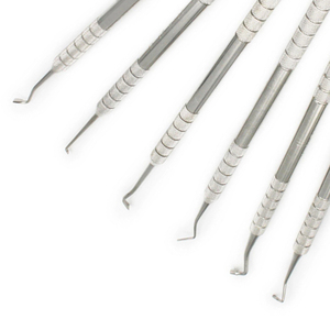 Venta al por mayor Dental Composite relleno Talladores Restauración Instrumentos de doble extremo Dental Composite relleno Talladores conjunto - Product Image 5