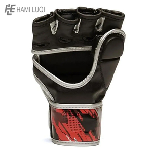 Gants MMA de formation professionnelle personnalisés pour adultes et enfants Gants en cuir de vachette de haute qualité Vente en gros pas cher - Product Image 5