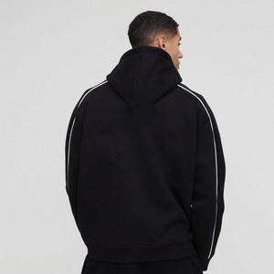 Sweat à capuche à manches longues avec cordon de serrage et poche kangourou, nouveau produit - Product Image 4