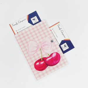 กระเบื้องรูปหัวใจทรงสี่เหลี่ยมรูปผีเสื้ออุปกรณ์ความงามอะคริลิคลายเชอร์รี่ใหม่ออกแบบโลโก้ได้ตามที่ต้องการ - Product Image 2