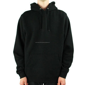 Customizable <b>Black</b> Men's <b>Hoodie</b> for Winter for Puff Print Design with Embroidered Technique Personalized Blank <b>Hoodie</b> - Product Image 1