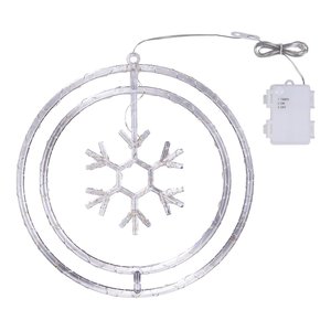 Luces de Navidad MicroLED Blanco Cálido IP20 78543 por Lote, Diseño de Estrella y Árbol (D32 cm), Luz Fija - Product Image 2
