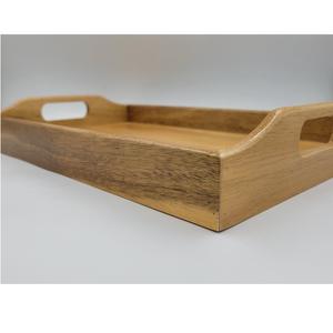 Bandejas de Servicio Ecológicas y Seguras para Alimentos de la Marca Huhipro, Hechas en Vietnam con Madera de Acacia, de Alta Calidad para Restaurantes Comerciales - Product Image 2