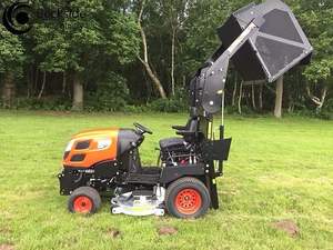 Mini tracteur agricole professionnel 4WD Kioti WD1260 avec tondeuse à pointe élevée Tracteur à 4 roues avec roulement de moteur à pompe professionnel - Product Image 4