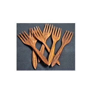 Mini cuillère à café en bois Design classique Mini cuillère à fourchette en bois écologique pour une utilisation en cuisine ou des cadeaux - Product Image 1