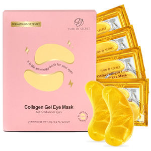 OEM Sıcak Satış Özel Marka Özelleştirilmiş Jel Kolajen Altın Göz Maskesi Nemlendirici ve Koyu Halkaları Azaltıcı Kristal Göz Maskesi - Product Image 1