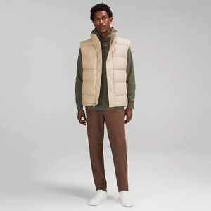 Gilet matelassé respirant personnalisé de haute qualité, veste sans manches chaude d'hiver - Product Image 2
