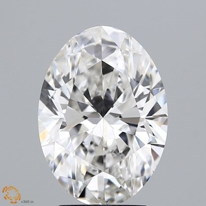 IGI 3,2 CT Oval Cut Lab Grown Diamond Loose para anillo G Color VS1 Clarity Lab Diamond Eco Friendly Diamond Loose para ella - Product Image 1