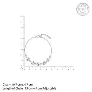 Vous avez charmé la mode argentée pour bracelet - Product Image 2