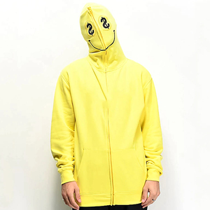 Pull à capuche à manches longues pour homme, couleur unie, personnalisé - Product Image 2