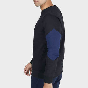 Sudadera Personalizada para Hombre al por Mayor, Sudadera Lisa de Cuello Redondo, Gruesa, de Algodón y Felpa para Hombre - Product Image 5