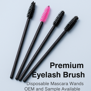 Cepillo de pestañas Premium Varitas de rímel desechables OEM y muestra disponible - Product Image 1