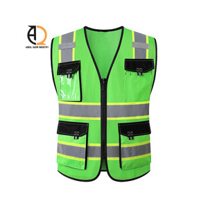 Chaleco de Seguridad Reflectante de Alta Calidad al por Mayor con Bolsillos Multifuncionales, Ropa de Seguridad y Protección - Product Image 1