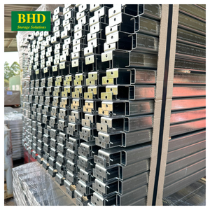 Thép chất lượng cao làm thanh hỗ trợ cho an toàn được sử dụng cho giá đỡ <span class=keywords><strong>Pallet</strong></span> thẳng đứng và dầm để quản lý kho - Product Image 3