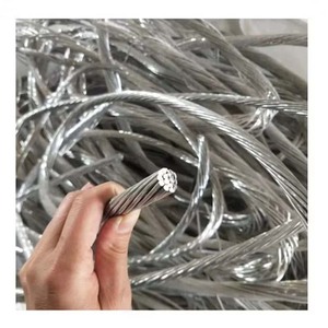 Fil de ferraille en aluminium propre et pur de grande quantité prêt à être exporté pour une utilisation industrielle de fusion et de levage - Product Image 1