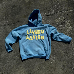 เสื้อกันหนาวมีฮู้ดสำหรับผู้ชายเสื้อมีฮู้ดแนวสตรีทเสื้อมีฮู้ดปักลาย HD แบบกำหนดเอง - Product Image 3