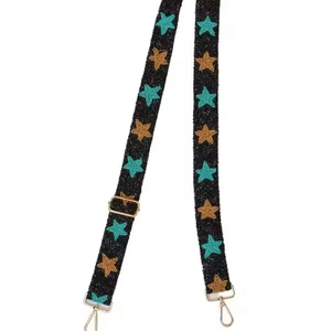 Handmade Beaded Belts Stylish <b>Replacement</b> <b>Strap</b> for Crossbody Shoulder <b>Bags</b> Purse Decorative Accessories - Product Image 1