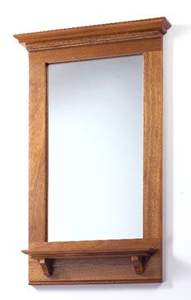 Cadre de miroir mural en bois de qualité supérieure |   Tailles personnalisées |   Direct d'usine - Product Image 2