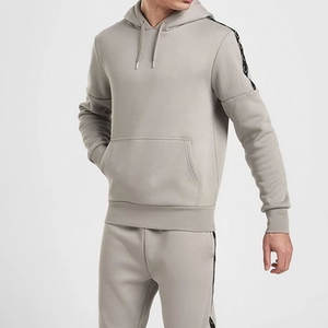 Sudadera con Capucha para Hombre, Estilo Urbano, Algodón Suave, Ligera, Manga Larga, Corte Holgado, Moderna, a la Moda, OEM ODM - Product Image 1