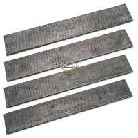 Laminé à chaud forgé en acier au carbone billette damas DD-Ladder-305 3SP Grade 58-62 HRC dureté carré rond modèles pour la fabrication de couteaux