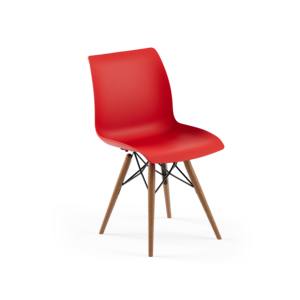 Chaise de salle à manger contemporaine en plastique Laser VX pour la maison, le bar et la cave à vin - Product Image 1