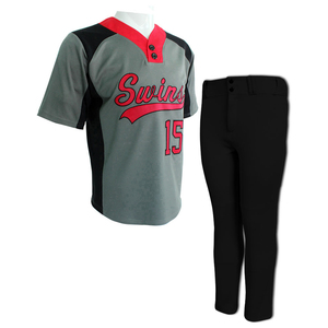 OEM personnalisable respirant de haute qualité anti-UV séchage rapide hommes/femmes maillots de baseball softball vêtements de sport en gros imprimés - Product Image 4