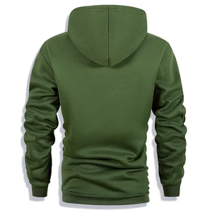 Vente en gros de survêtements cargo pour hommes de couleur verte pull à manches longues avec cordon de serrage élastique déchets Pent Cargo survêtement pour l'hiver - Product Image 3