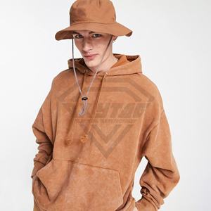 เสื้อสเวตเตอร์แบบสวมหัวสำหรับชายและหญิงผ้าฟลีซตัวยาวโอเวอร์ไซส์ซักได้โลโก้ตามสั่งสำหรับฤดูหนาว - Product Image 4