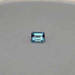 Piedra Preciosa Suelta de Aguamarina Azul Cielo, Corte Esmeralda, Hecha a Mano, de Alta Calidad, Collar Natural con Certificación IGI, Gemas Mehrajudin - Product Image 1