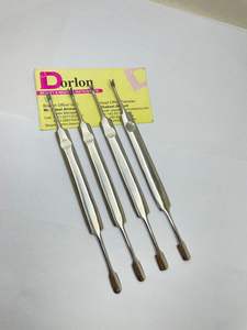 Coupe-cuticules en acier inoxydable avec poussoir à ongles Durable Qualité supérieure Logo personnalisé Soins des ongles personnels Toilettage Pousse-cuticules - Product Image 3