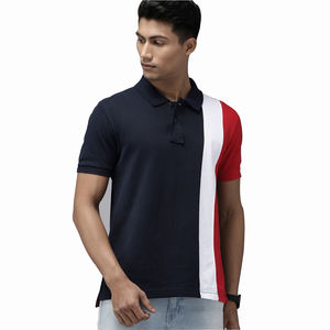 Camiseta de algodón 100% personalizada para hombre, Polo de manga corta con estampado, Camiseta ajustada de alta calidad - Product Image 5