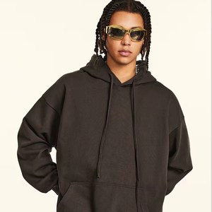 Wholesale Men's Winter Breathable Hoodies Cotton <b>Blended</b> Heavy Weight 420gsm High Quality Tie-dye Print - Product Image 2