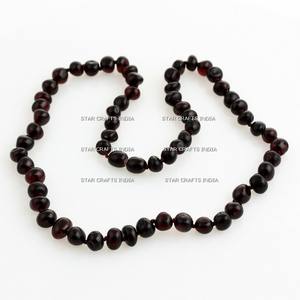 Handmade Women Necklace Resin Big Beads and <b>Leather</b> <b>Cord</b> Statement Chunky Beaded Necklaces Fashion Jewelry - Product Image 5